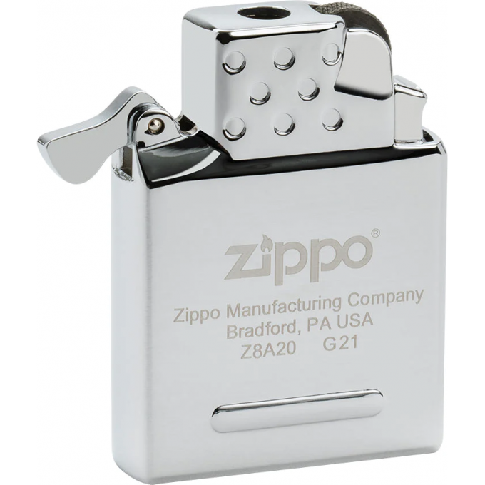 Газовый вставной блок для широкой зажигалки ZIPPO , одинарное жёлтое пламя, нержавеющая сталь 65809 Газовый вставной блок для широкой зажигалки ZIPPO , одинарное жёлтое пламя, нержавеющая сталь 65809