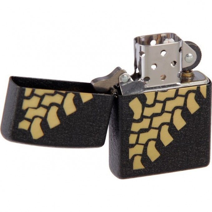 Зажигалка ZIPPO 236 Tire Tracks Зажигалка ZIPPO 236 Tire Tracks