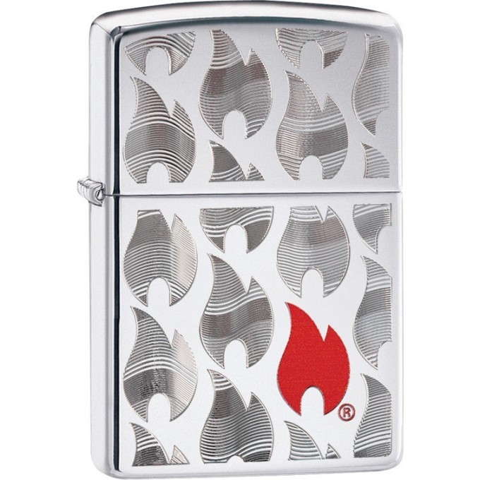 Зажигалка ZIPPO CLASSIC FLAMES 29678 Зажигалка ZIPPO CLASSIC FLAMES 29678