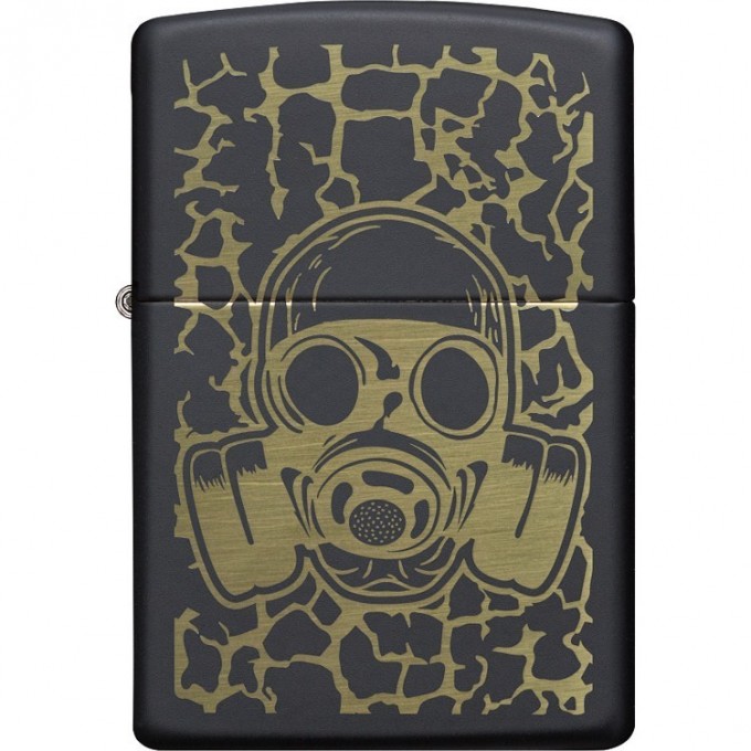 Зажигалка ZIPPO SKULL GAS MASK 49574 Зажигалка ZIPPO SKULL GAS MASK 49574