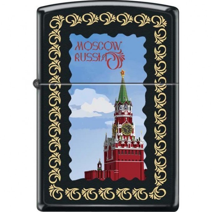 Зажигалка ZIPPO 218 MOSCOW KREMLIN FRAMED Зажигалка ZIPPO 218 MOSCOW KREMLIN FRAMED