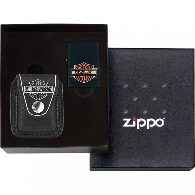 Зажигалка ZIPPO HARLEY-DAVIDSON 218HD.H252 и чехол HDP6 218HD.H252-065 Зажигалка ZIPPO HARLEY-DAVIDSON 218HD.H252 и чехол HDP6 218HD.H252-065
