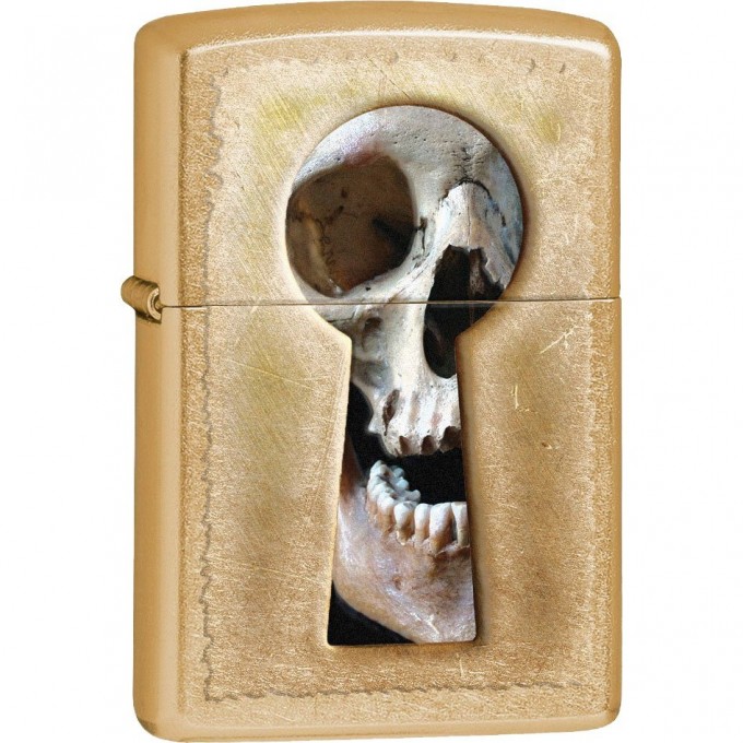 Зажигалка ZIPPO KEYHOLE SKULL 28540 Зажигалка ZIPPO KEYHOLE SKULL 28540